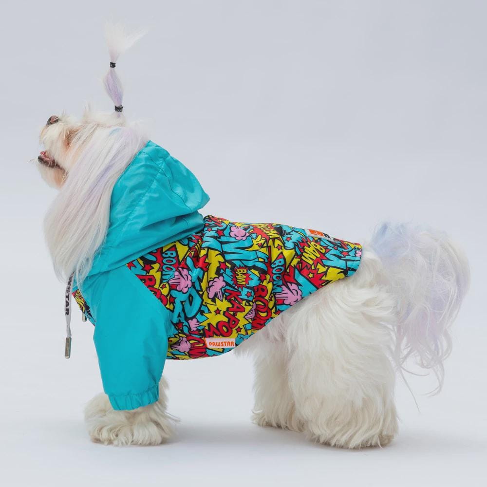Waterproof Dog Raincoat: Hollywood Style - Adjustable Big Dog Rainwear