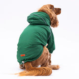 Green Pluvia Small & Medium Breed Raincoat