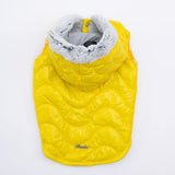 Yellow Light Wave Vest Small & Medium Breed Raincoat