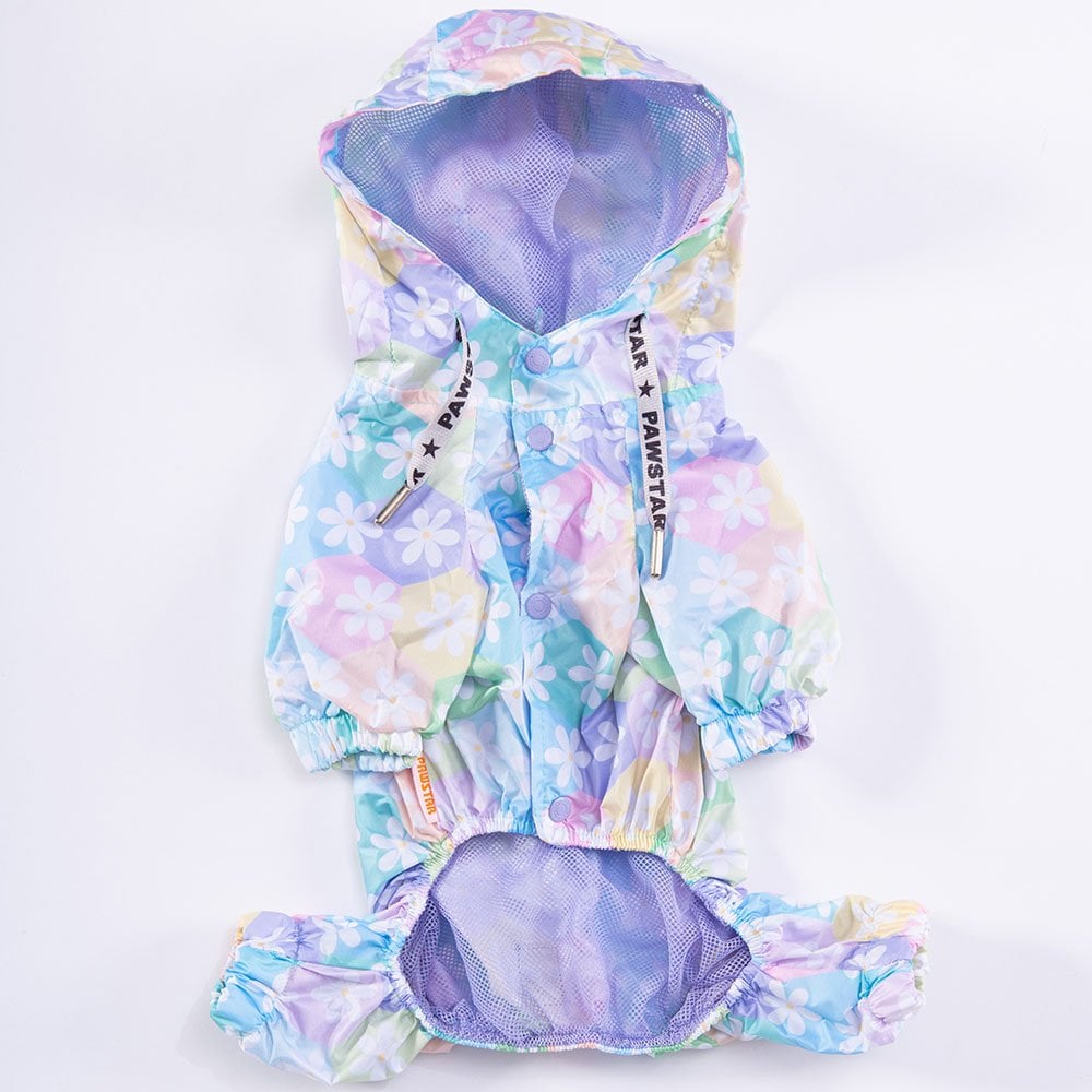 Flores Jumpsuit Raincoat Small & Medium Breed