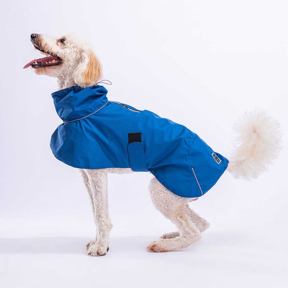 Blue Colombia Raincoat