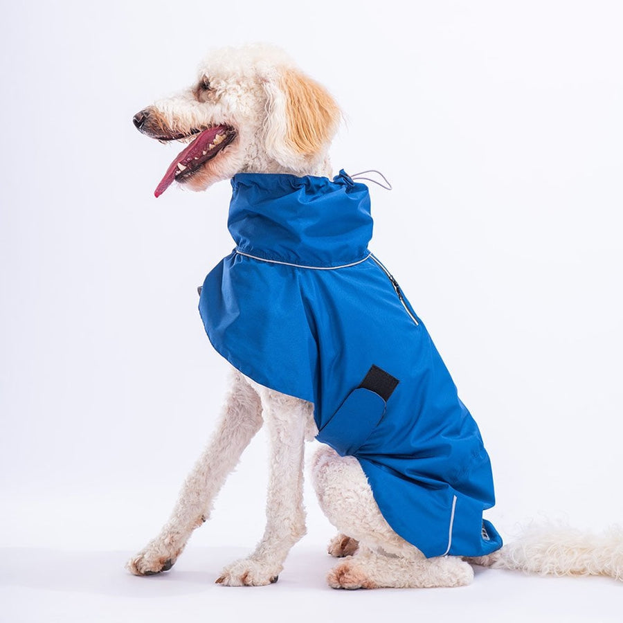 Blue Colombia Raincoat