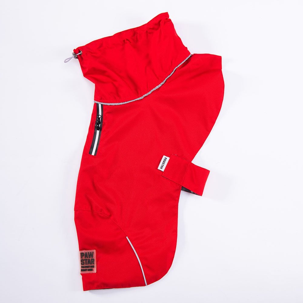 Red Colombia Raincoat