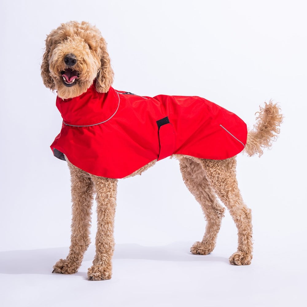Red Colombia Raincoat