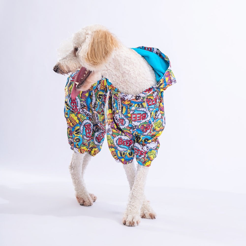 PopArt Large Breed Jumpsuit Raincoat
