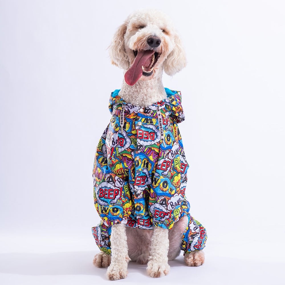 PopArt Large Breed Jumpsuit Raincoat