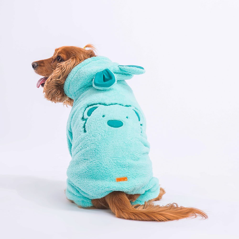Mint Koala Small Breed Jumpsuit