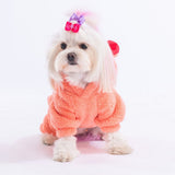 Salmon Koala Small Breed Jumpsuit