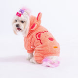 Salmon Koala Small Breed Jumpsuit