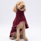 Burgundy Bogota Bathrobe