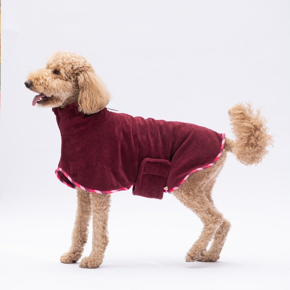 Burgundy Bogota Bathrobe