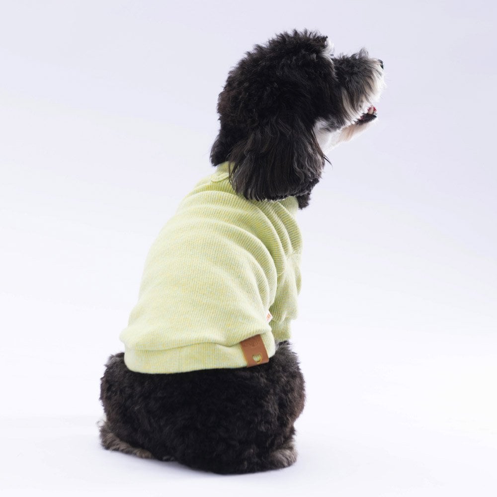 Yellow Merino Sweatshirt Small & Medium Breed