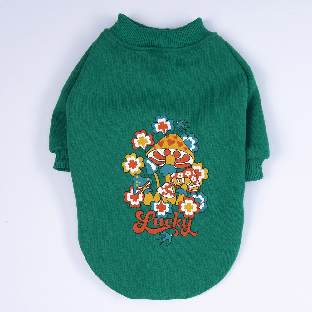 Green Chogqing Sweatshirt Small & Medium Breed