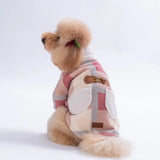 -Pembe Chicago Checks Jacket
