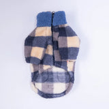 - Royal Blue Chicago Checks Jacket