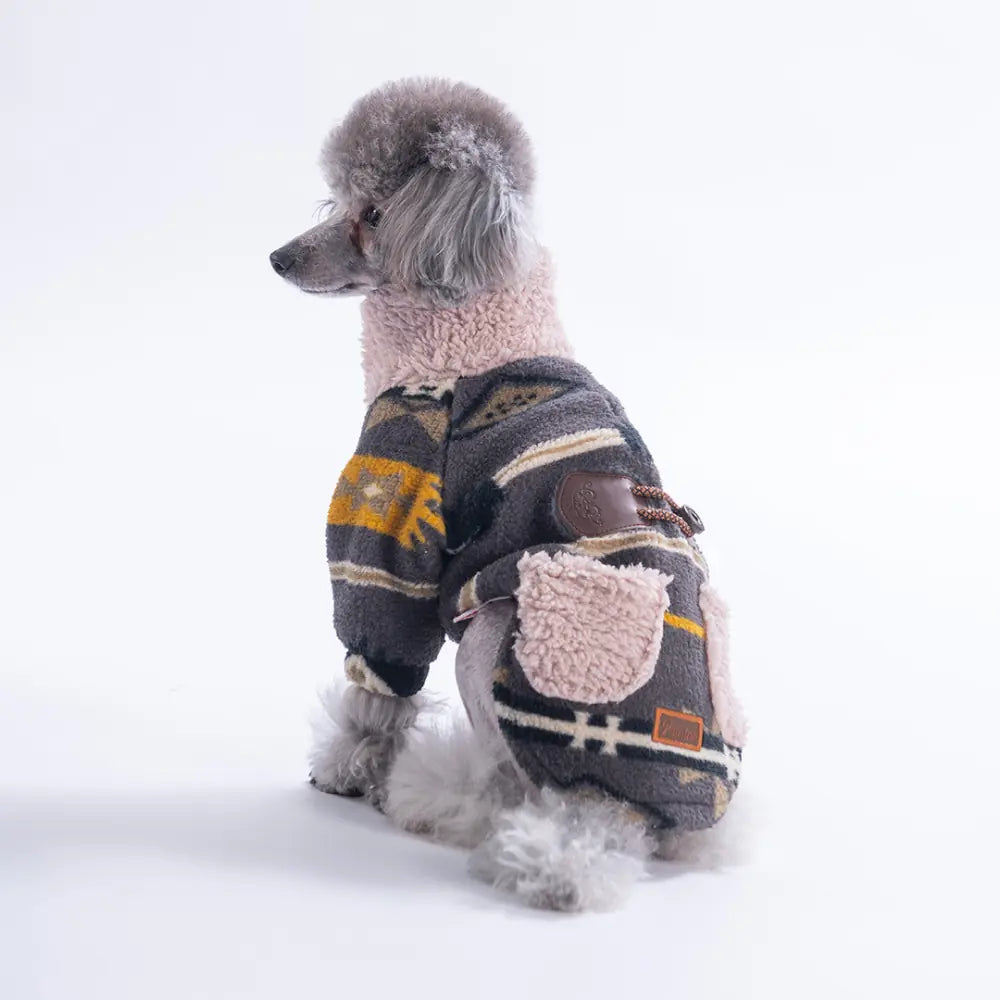 Yellow Chicago Ethnic Weave Jacket