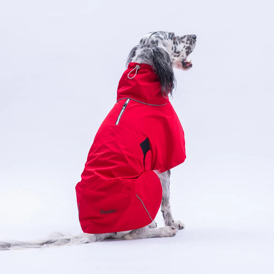 Red Colombia Prime Raincoat Orta- Large Breed lar