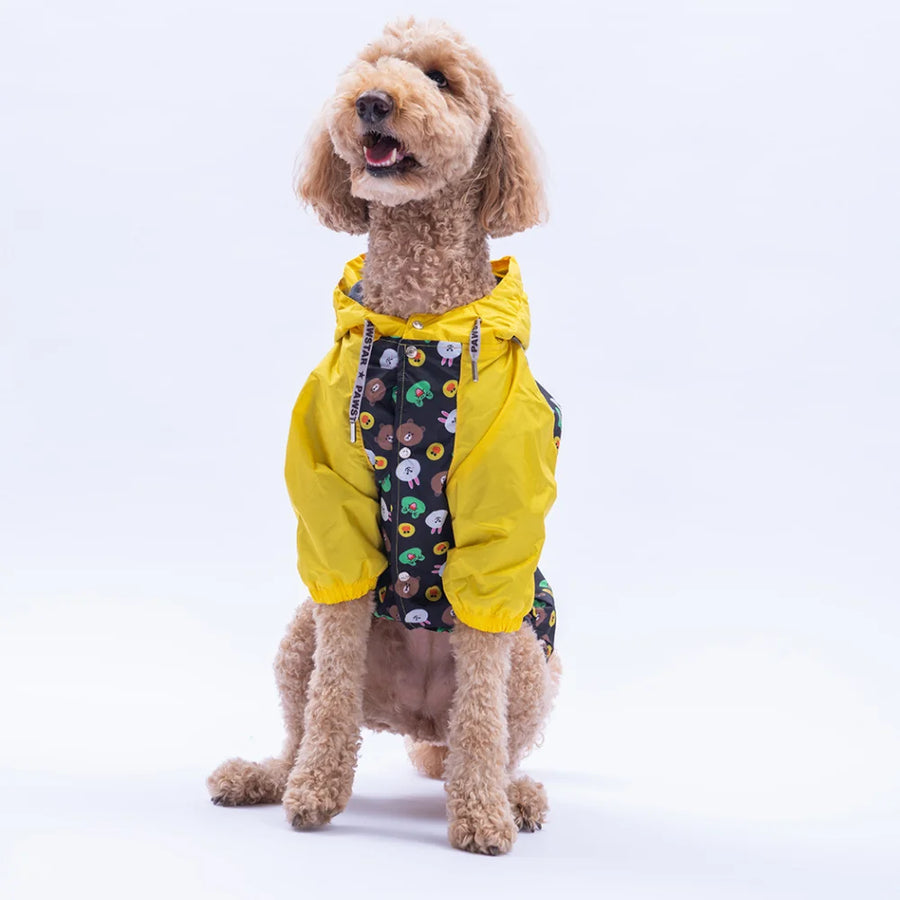 Osaka Smile Large Breed Raincoat