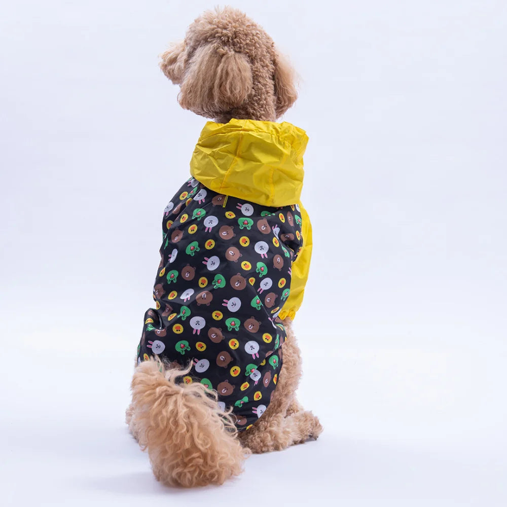 Osaka Smile Large Breed Raincoat
