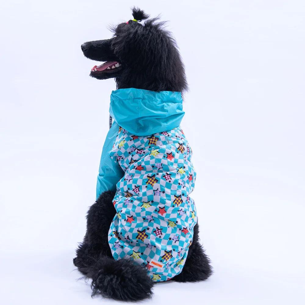 Barcelona Nights Large Breed Raincoat