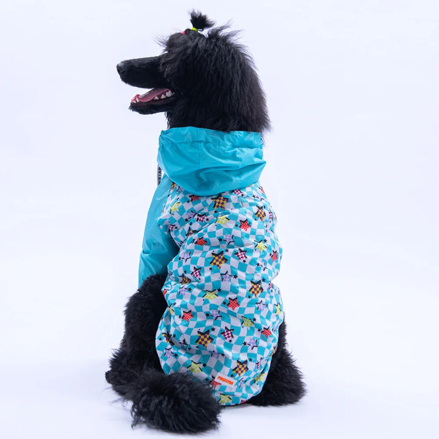 Barcelona Nights Large Breed Raincoat