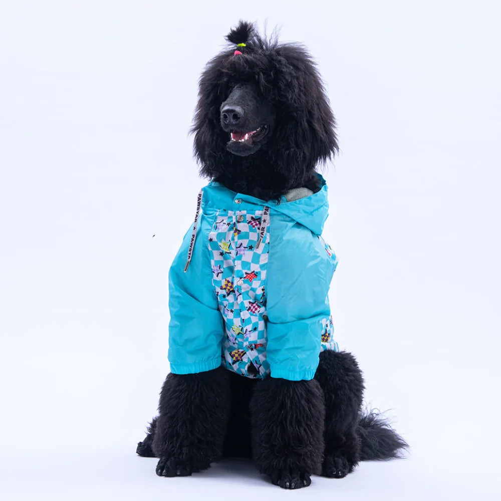 Barcelona Nights Large Breed Raincoat
