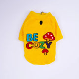Yellow Porto Cozy Large Breed Sweatshirt