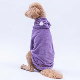Lilac Lucca Teddy Large Breed Hoodie