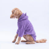 Lilac Lucca Teddy Large Breed Hoodie