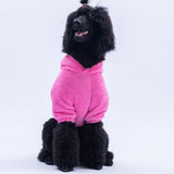 Pink Lucca Teddy Large Breed Hoodie