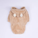 Beige Lucca Teddy Large Breed Hoodie