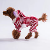 - Elf Stripe Hooded Jumpsuit