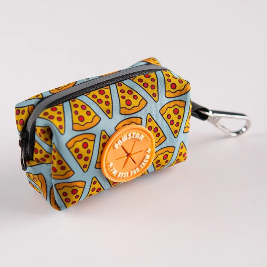 Pizza Dog Waste Bag Bag