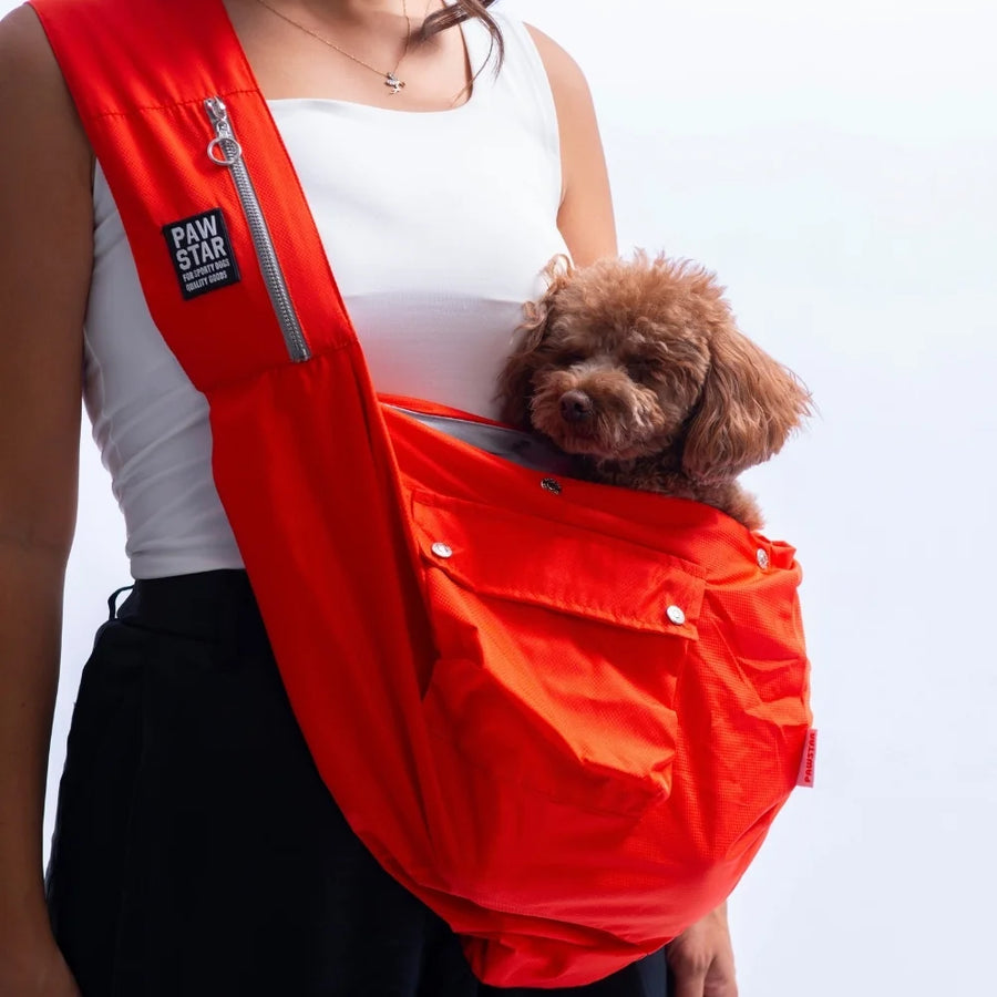Orange Crossbody Bag