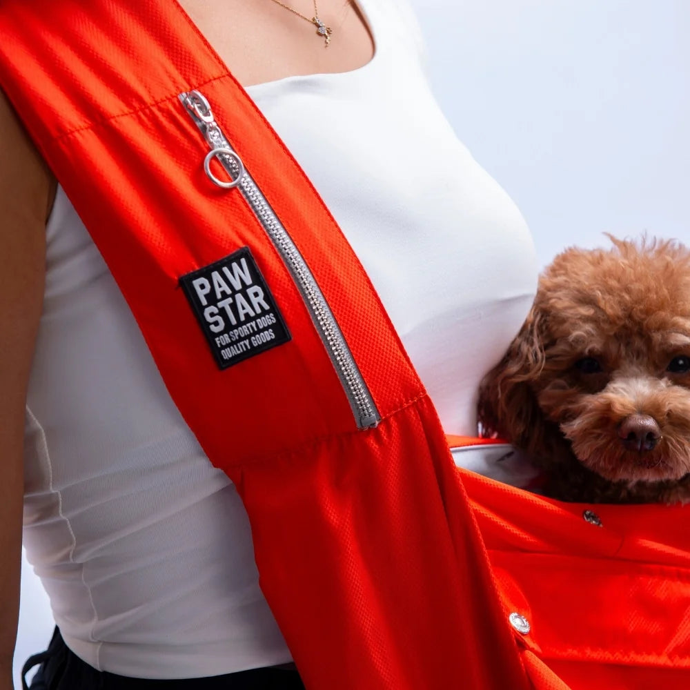 Orange Crossbody Bag