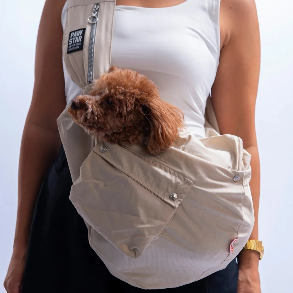 Beige Crossbody Bag