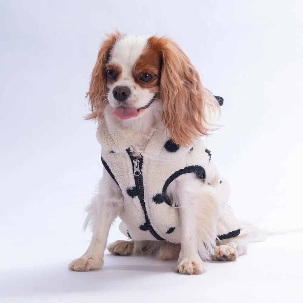White Tahoe Plush Vest