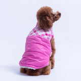 Pink Plaid Vest Small & Medium Breed