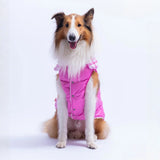 Pink Plaid Large Breed Vest