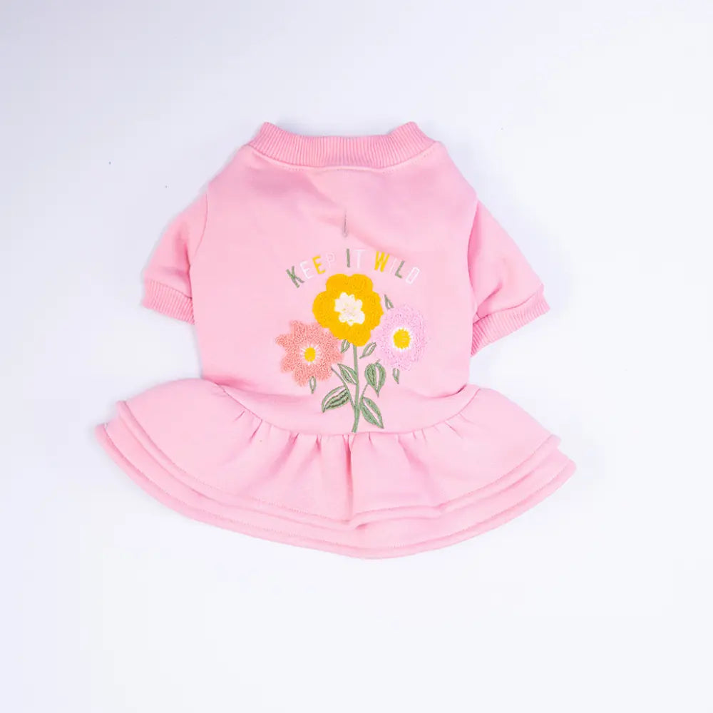 -Pembe Arosa Nivalis Dress