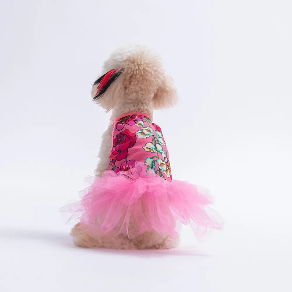 Pink Wildflowers Dress