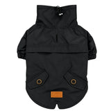 Black Glasgow Large Breed Raincoat