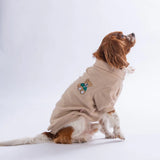 -Bej Teddy Wood Sweatshirt