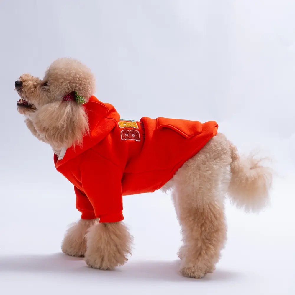 -Turuncu Bronx Brave Hoodie