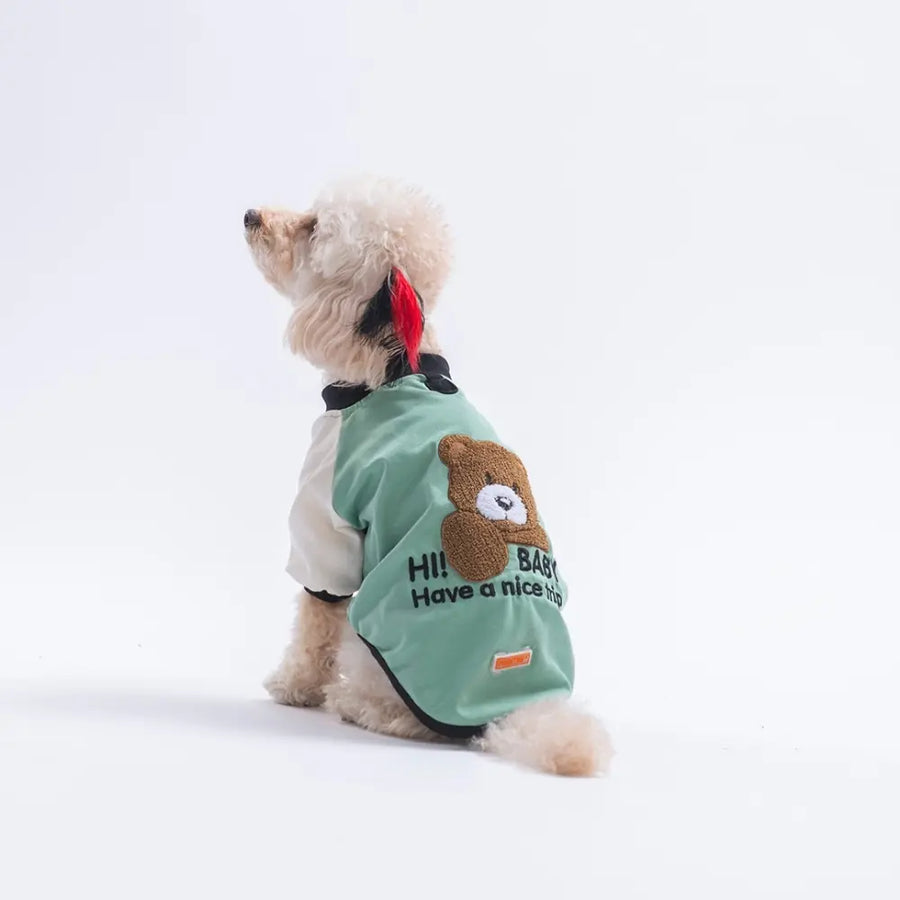 Green Baby Teddy Sweatshirt