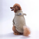 Light Beige LuccaTeddy Hoodie