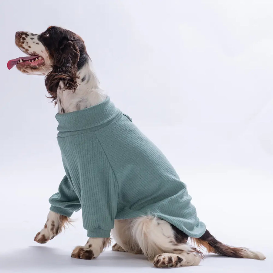 Green Teddy Wood Large Sweatshirt