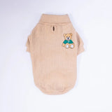 -Bej Teddy Wood Sweatshirt