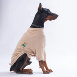 - Beige Teddy Wood Big Sweatshirt