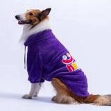 Purple Lisbon Happy Large Breed Sweatshirt